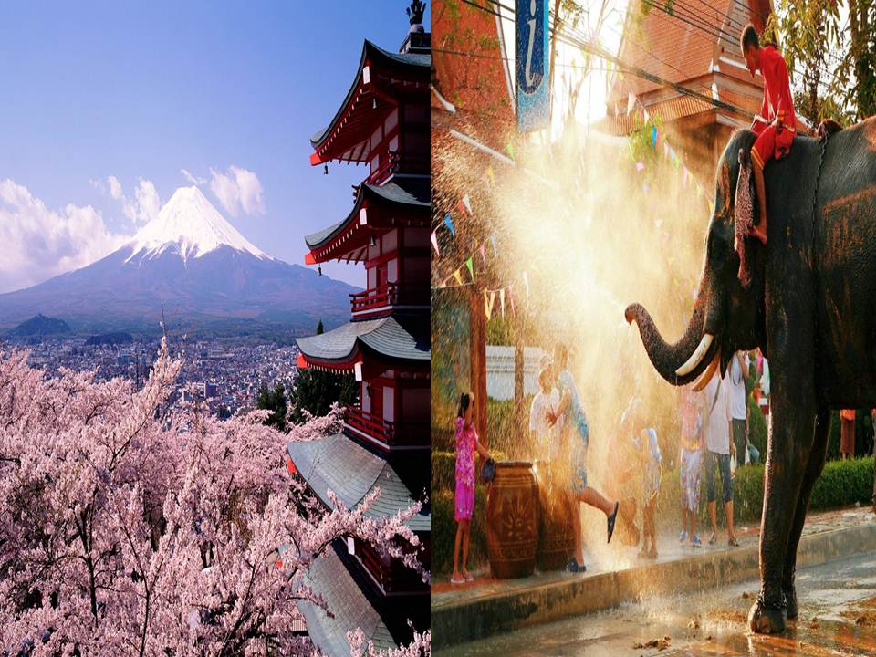 三月日本赏樱花！四月泰国泼水节！那么巧这周末又有旅游展!? 不是吧?