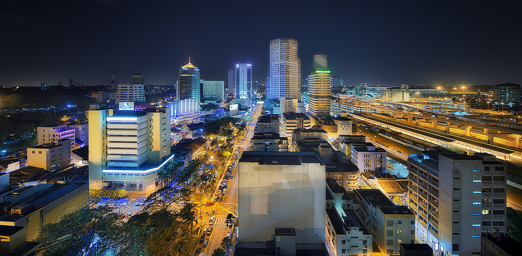 新山美丽夜景